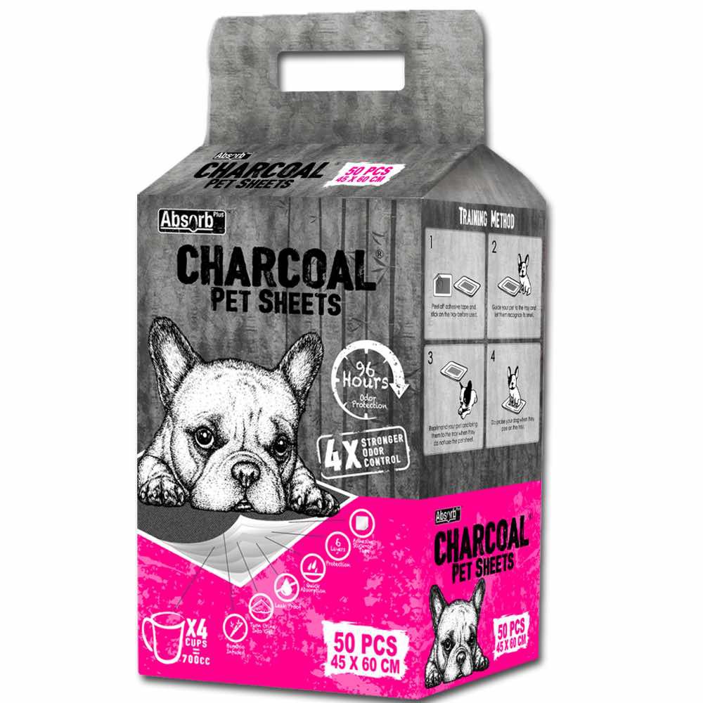 אבסורב 50 יחידות פדים אנטיבקטראליים פחם פעיל