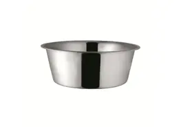 קערת נירוסטה עמוקה לכלבים 16.5 ס"מ