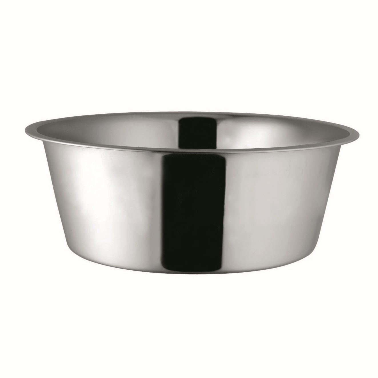 קערת נירוסטה עמוקה לכלבים  25 ס"מ