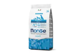 מונג' מזון לכלב בוגר לייט סלמון ואורז