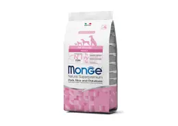 מונג' מזון לכלב בוגר חזיר אורז ותפו"א