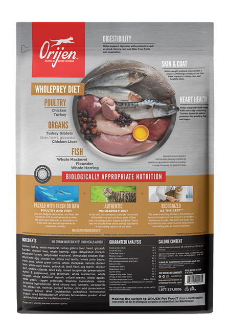 אוריג'ן מזון לחתול אוריג'ינל