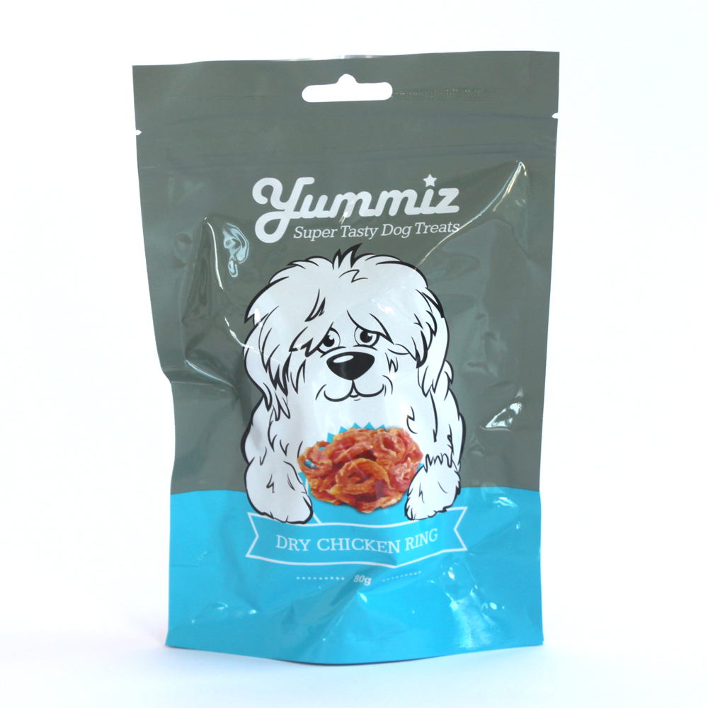 יאמיז לכלב טבעות עוף מיובשות 