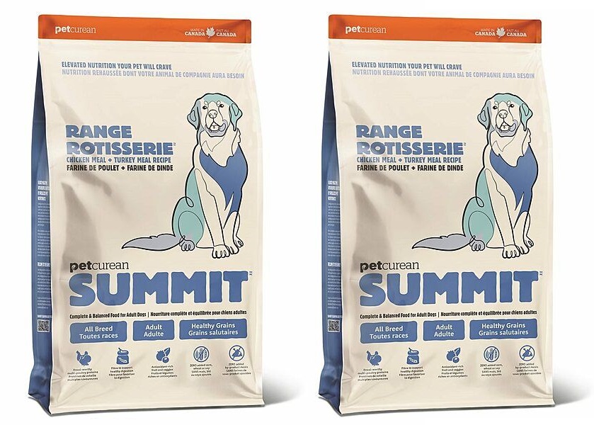 מבצע! 2 שקי סאמיט מזון לכלב בוגר עוף והודו 11.34 קילו כל שק