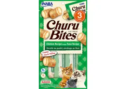 חטיף אינאבה בייטס עוף וטונה לחתול