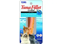 מעדן אינאבה טונה לחתול בטעם טונה וצדפות