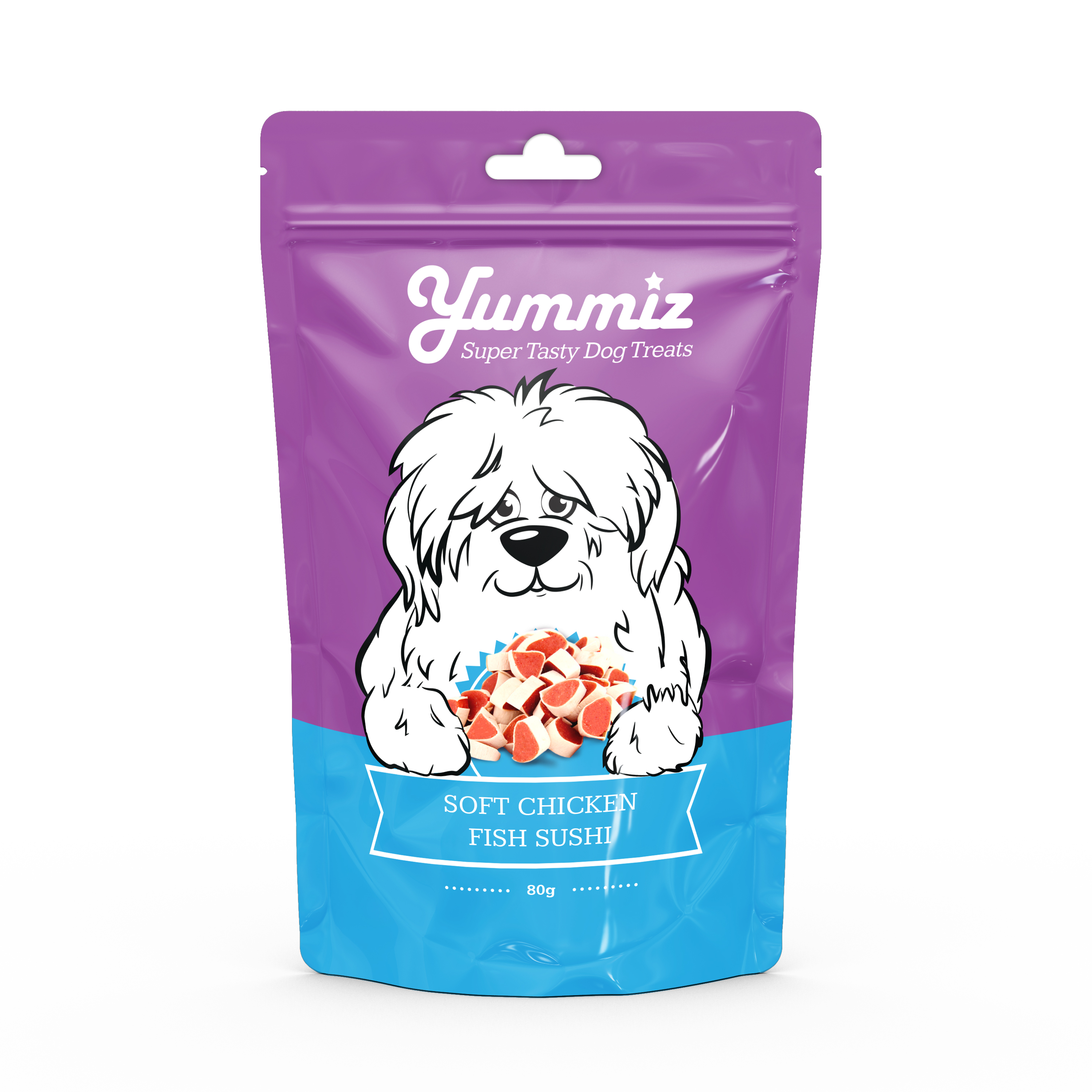 יאמיז לכלב סושי עוף ודגים רך 