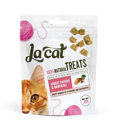  חטיף לה קט נגיסוני כבד בתוספת בטטה וברוקולי