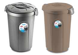 דלי לאחסון מזון 46ל' דגם טום- צבע לבחירה