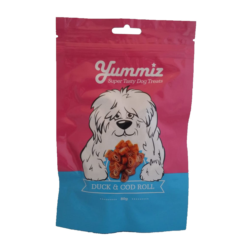 יאמיז לכלב גליליות ברווז ודג בקלה 