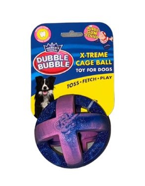 צעצוע כדור כלוב בריח מסטיק לכלב