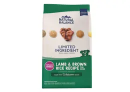 נאטורל באלנס מזון יבש לכלב מגזע קטן כבש ואורז חום