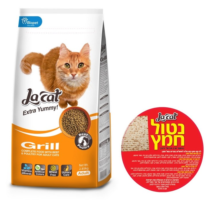 מזון יבש לחתול בוגר לה קט גריל