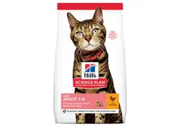 מזון לחתולים בוגרים הילס סיינס פלאן לייט עוף