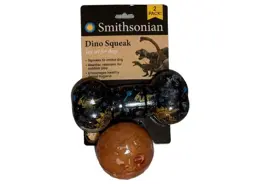 צעצוע סט עצם וכדור דינוזאורים לכלב