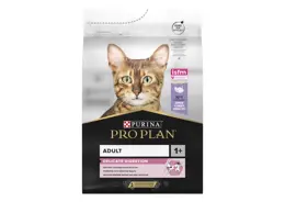 פרו פלאן אוכל לחתול בוגר הודו לקיבה רגישה