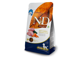 ND מזון לכלב עם פרווה חומה