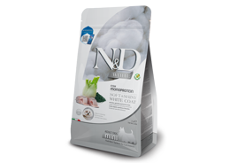 ND מזון לכלב עם פרווה לבנה