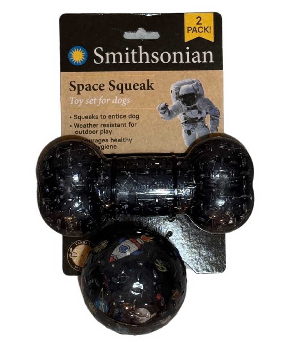 צעצוע סט עצם וכדור חלל לכלב