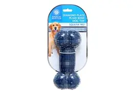 צעצוע עצם סיליקון במילוי בד לכלב