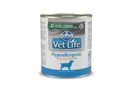 וט לייף מגש שימורים לכלב היפואלרגני דג ותפו"א